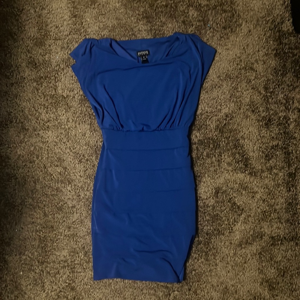 Enfocus Studio Size 4 Blue Dress